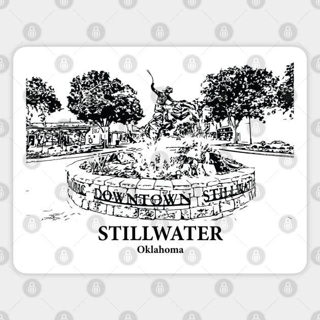 Stillwater - Oklahoma Magnet by Lakeric